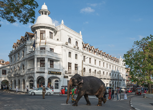 Kandy city loop ride around the lake