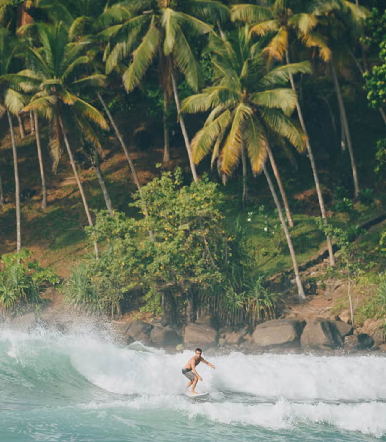 Ahangama South Coast Surf and Heritage Circuit by bike Sri Lanka